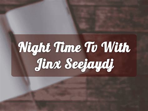 Night time with jinx seejay dj - The darkest time of night is midnight. This is the point exactly halfway between dusk and dawn, or sunset and sunrise, when the sun is at exactly 180 degrees to the observer’s posi...